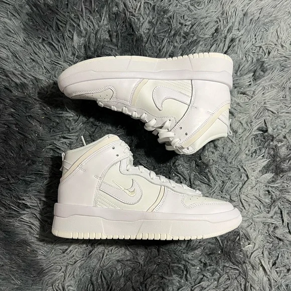 Women’s Dunks High - White - Picture 1 of 6